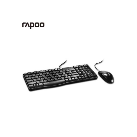 Комплект клавіатура + миша USB Rapoo X120 Original
