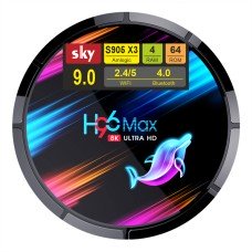Android Smart TV приставка SKY (H96 MAX X3) 4/128 GB