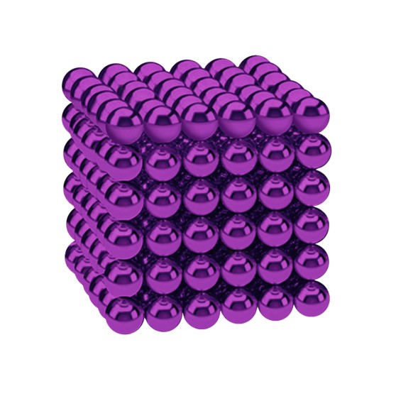 Магнитные шарики-головоломка SKY NEOCUBE (D5) комплект (216 шт) Purple