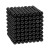 Магнитные шарики-головоломка SKY NEOCUBE (D5) комплект (512 шт) Black