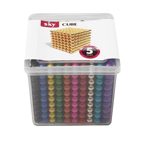 Магнітні кульки-головоломка SKY NEOCUBE (D5) комплект (1000 шт) Black