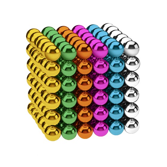 Магнітні кульки-головоломка SKY NEOCUBE (D5) комплект (216 шт) Color Mix