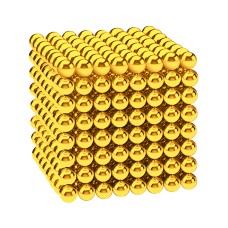 Магнитные шарики-головоломка SKY NEOCUBE (D5) комплект (512 шт) Gold