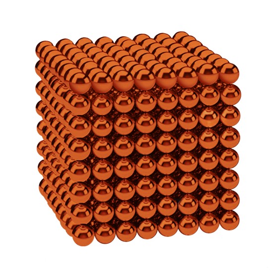 Магнітні кульки-головоломка SKY NEOCUBE (D5) комплект (512 шт) Orange