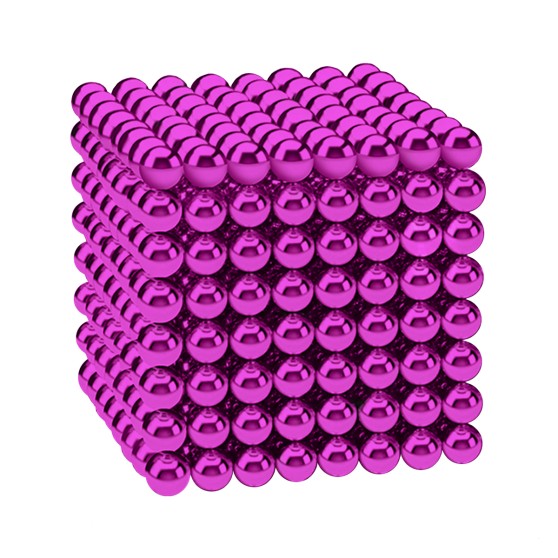 Магнітні кульки-головоломка SKY NEOCUBE (D5) комплект (512 шт) Pink