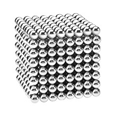 Магнітні кульки-головоломка SKY NEOCUBE (D5) комплект (512 шт.) Silver