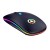 Миша бездротова SKY A2 Black, акумулятор, RGB