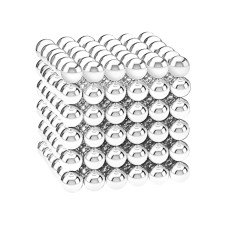 Магнітні кульки-головоломка SKY NEOCUBE (D5) комплект (216 шт) Light Silver