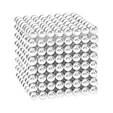 Магнітні кульки-головоломка SKY NEOCUBE (D5) комплект (512 шт) Light Silver