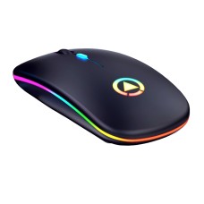 Миша бездротова SKY (A2-BT) Black, акумулятор, Bluetooth, RGB