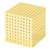 Магнитные кубики-головоломка SKY NEOCUBE (V5) комплект (1000 шт) Light Gold