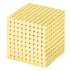 Магнитные кубики-головоломка SKY NEOCUBE (V5) комплект (1000 шт) Light Gold
