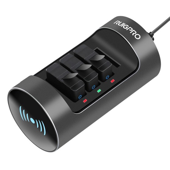 Зарядное устройство RUIGPRO (X1) для GoPro HERO 8/7/6/5 (All in BOX)