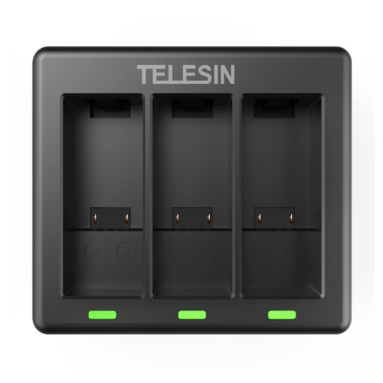 Зарядное устройство TELESIN (GP-BCG-902) для GoPro HERO 9 (на 3 слота)