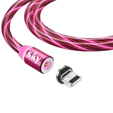 Магнитный кабель SKY apple-lightning RZ для зарядки 100 см Red