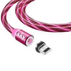 Магнитный кабель SKY apple-lightning (RZ) для зарядки (100 см) Red