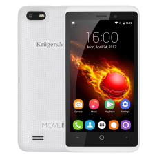 Смартфон 4" Kruger&Matz - MOVE 6 mini (KM0445-W) 1/8GB, White