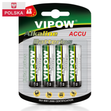 Батарейка Vipow - Accu (BAT0061B) AA (4 шт. / блистер)