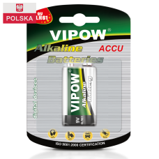 Батарейка Vipow - Accu (BAT0062B) 9 V (1 шт./блістер)