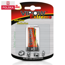 Батарейка Vipow - Extreme (BAT0092B) 9 V (1 шт./блістер)