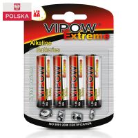 Батарейка Vipow - Extreme (BAT0097B) АА (4 шт. / блистер)
