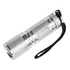 Ліхтарик Vipow (URZ0061) 9 LED, срібний